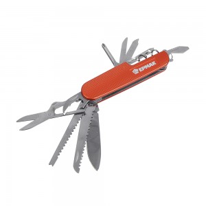 Нож перочинный ЕРМАК многофункциональный, нержавеющая сталь 15см 118-136