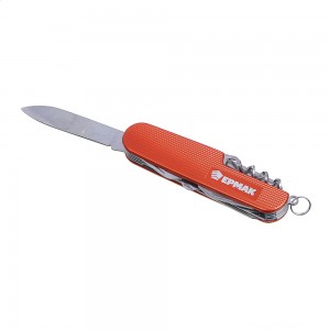 Нож перочинный ЕРМАК многофункциональный, нержавеющая сталь 15см 118-136