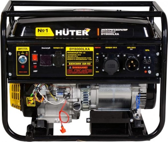 Бензогенератор DY8000LXA (с АВР) Huter