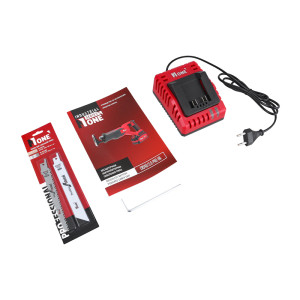 Пила сабельная акк.бесщет.CRS40/3.0-PRO-1BL(20V.1акк,3,0Ач,З/У) Number One №1