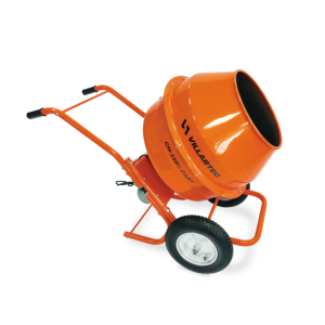 Бетоносмеситель VILLARTEC CM-130C CART (мобильный, 130л, чугун.венец)