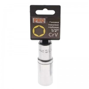 Головка 1/2" 21мм 6гр. PRO STARTUL глубокая (PRO-52121) арт. PRO-52121