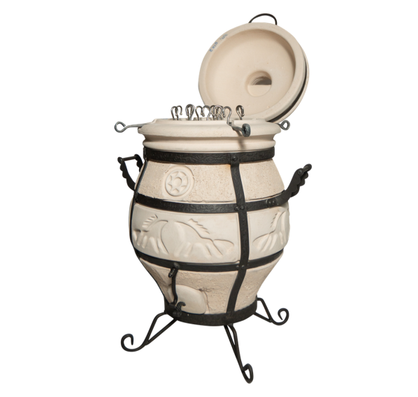 Тандыр СамОбжар с откидной крышкой