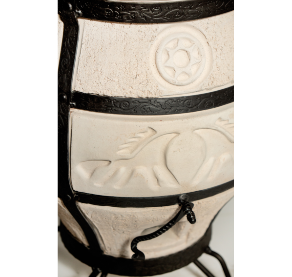 Тандыр СамОбжар с откидной крышкой