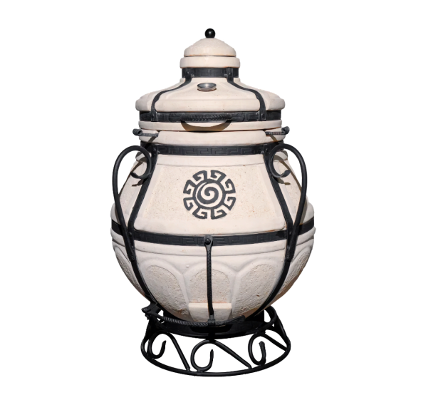 Тандыр Аладдин Mini с поворотно-откидной крышкой (в комплекте с подставкой под тандыр),