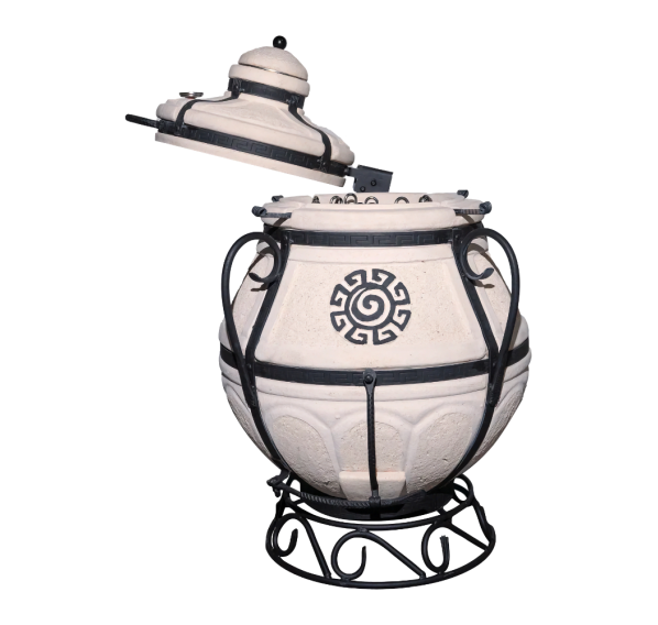 Тандыр Аладдин Mini с поворотно-откидной крышкой (в комплекте с подставкой под тандыр),