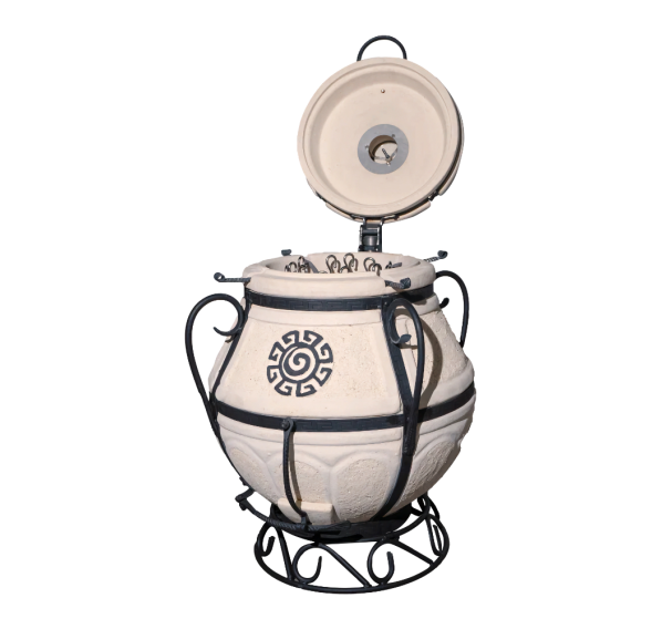 Тандыр Аладдин Mini с поворотно-откидной крышкой (в комплекте с подставкой под тандыр),