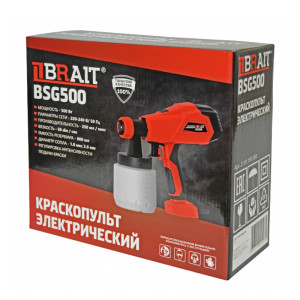 Краскопульт электрический BRAIT BSG-500 21.01.193.069