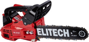 Бензопила Elitech ПБ 2510Т (0.75кВт/1.0л.с.,шина30см) 205451