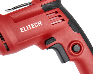Дрель Elitech Д 0410РЭ (400Вт,БЗП-10мм,0-2900об/мин) 204495