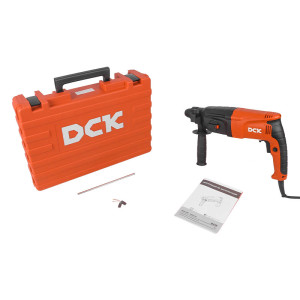 Перфоратор DCK KZC05-26В (SDS+, 800Вт, 2,8Дж, 3 режима, кейс)