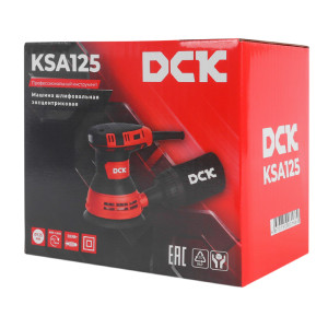 Эксцентриковая шлифовальная машина DCK KSA125 300Вт 125мм