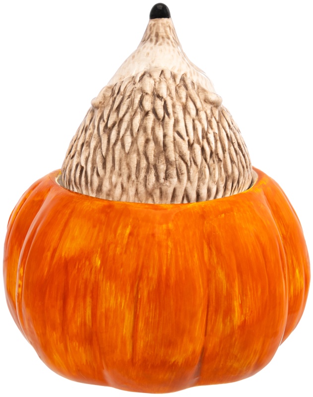 Банка для печенья "Ёжики" 15,5*15,5*17,5 см 1,1 л с крышкой