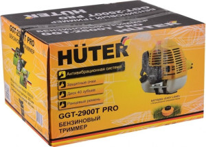 Бензотриммер HUTER GGT-2900T PRO (с антивибр.системой) 70/2/29