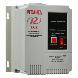 Стабилизатор АСН-500Н/1-Ц Ресанта LUX 63/6/39