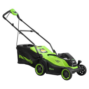 Газонокосилка аккумуляторная Greenworks GD40LM361 (40В, б/щ, 1 АКБ 5Ач и ЗУ) 2520807