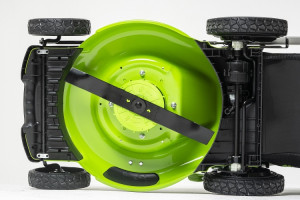 Газонокосилка аккумуляторная Greenworks GD40LM48SP (40В, самоходная б/щ, 1 АКБ 5Ач, ЗУ) 2517407
