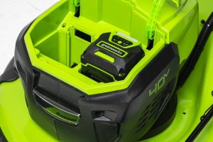 Газонокосилка аккумуляторная Greenworks GD40LM48SP (40В, самоходная б/щ, 1 АКБ 5Ач, ЗУ) 2517407
