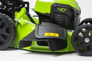 Газонокосилка аккумуляторная Greenworks GD40LM48SP (40В, самоходная б/щ, 1 АКБ 5Ач, ЗУ) 2517407