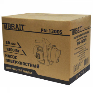 Насос поверхностный BRAIT PN-1300S 23.01.190.077