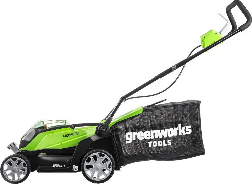 Газонокосилка аккум. Greenworks G40LM35 (40V, 35см, без АКБ и ЗУ) 2501907