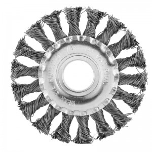 Корщетка для УШМ 100мм радиальная, витая СИБРТЕХ 746307