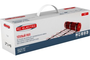 Нагревательный мат AC ELECTRIC ACMM 2-150-0.5 (комплект теплого пола)