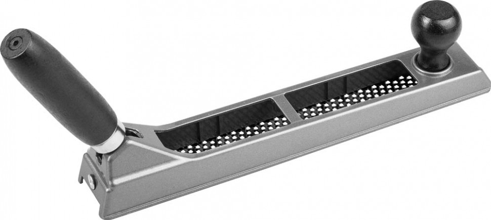 Рубанок KRAFTOOL 250мм обдирочный с переставной ручкой 18843