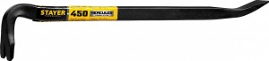 Лом-гвоздодер STAYER"HERCULES",450 мм,22*12 мм,кованый усиленный 21643-45