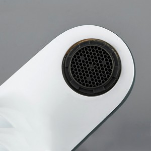 Смеситель для ванны с коротким изливом белый/хром FRAP F3249