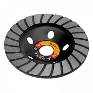 Чашка алмазная зачистная 125мм Turbo// SPARTA 729955