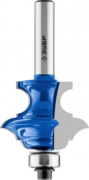 Фреза кромочная фигурная №6 D=34,9мм р.д.-27,1мм, хв-8мм d-12.7мм