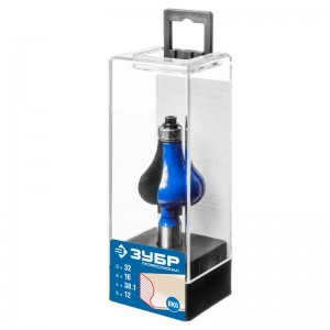 Фреза кромочная фигурная №7 D=32мм р.д.-38,1мм, хв-12мм d-16мм