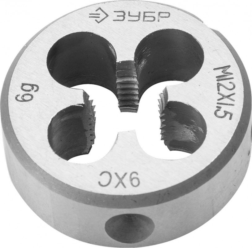 Плашка М12*1,5мм ЗУБР Мастер 4-28022-12-1.5