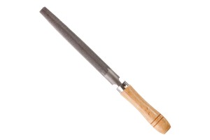 Напильник ON с деревянной ручкой п/круглый 150 мм №2 04-06-150