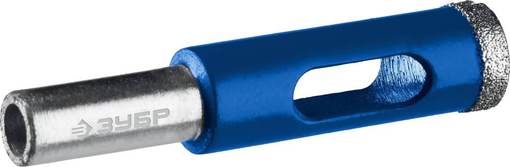 Сверло по кафелю/стеклу 8мм*Р60 алм трубчатое ЗУБР 29850-08