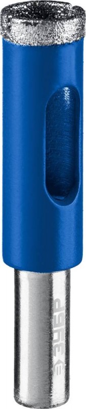 Сверло по кафелю/стеклу 8мм*Р60 алм трубчатое ЗУБР 29850-08