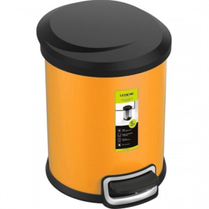 Ведро для мусора оранжевый 5л. L705-7 Ledeme