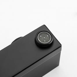 Смеситель для ванны c коротким изливом черный GAPPO G3217-6