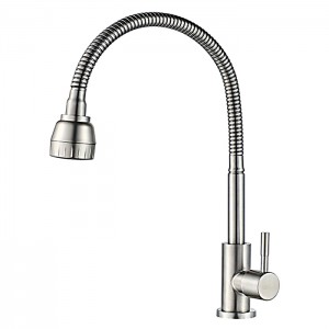 Смеситель для кухни Моно из нерж. стали LEDEME L74295