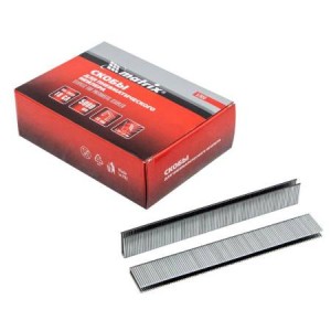 Скобы 18GA для пнев. степлера 1,25*1,0мм длина 19 мм ширина 5,7 мм, 5000шт Matrix 57655