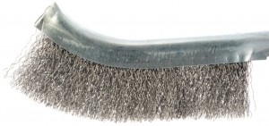 Щетка по металлу пластмассовая ручка №255 ПрофОснастка 20401001