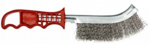 Щетка по металлу пластмассовая ручка №255 ПрофОснастка 20401001