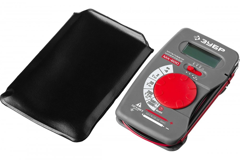 Мультиметр ЗУБР МХ-600 цифровой 59800