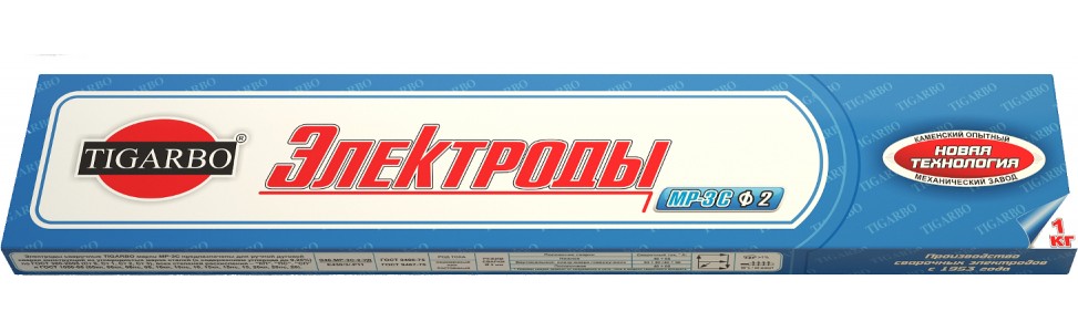 Электроды МР-3С d-2 (1кг) TIGARBO