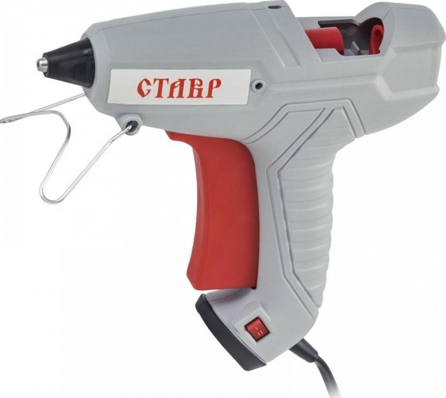 Пистолет клеевой Ставр ПК-11/200 ( 200Вт 11*100мм, клеевые стержни 11*100мм)