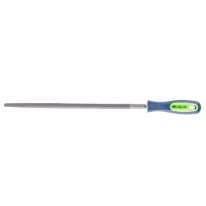 Напильник 300 мм круглый двухкомпонентная рукоятка №2 Сибртех 16133