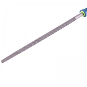 Напильник 300 мм круглый двухкомпонентная рукоятка №2 Сибртех 16133