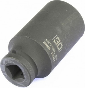 Головка ударная удлиненная 30мм 1/2" 6-гр CrMo STELS 13951