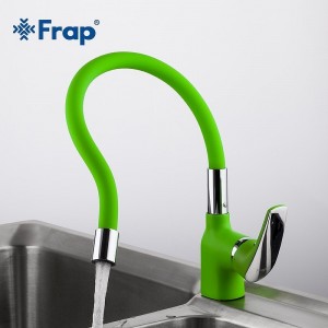 Смеситель для кухни ф35 зеленый FRAP F4453-05